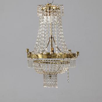 Chandelier, Gustavian style, 20th century.
