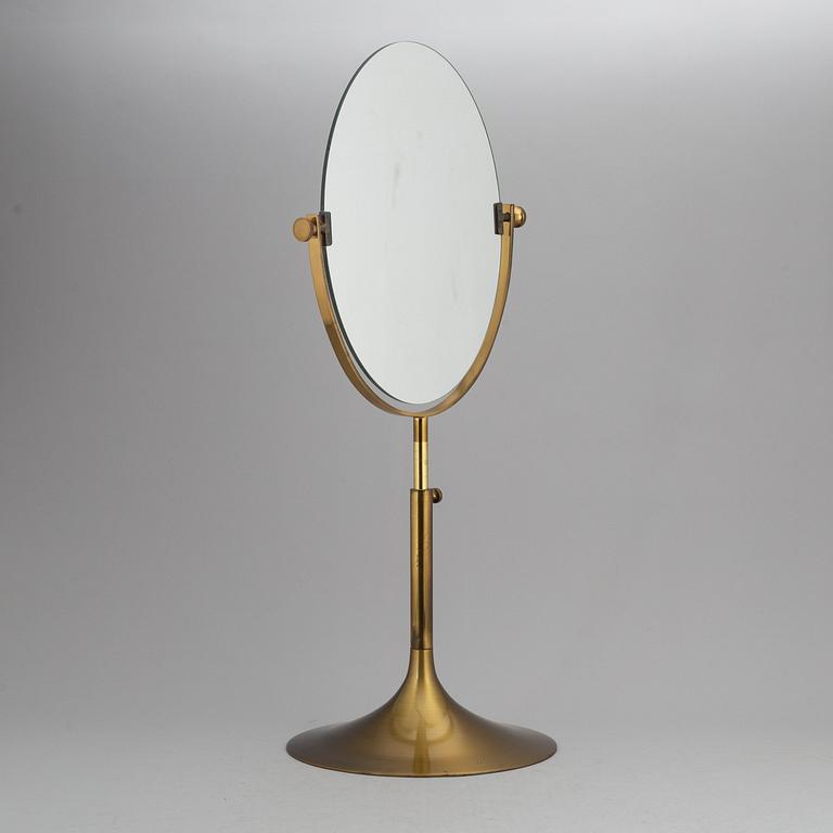 A table mirror.