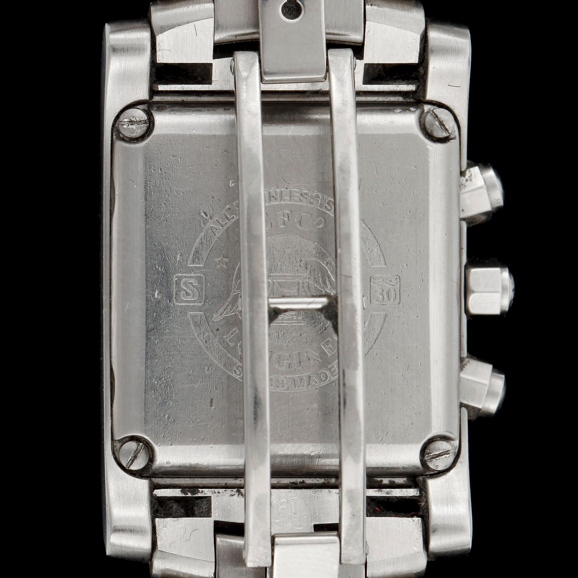 ARMBANDSUR, herr, Longines, Dolce Vita, kronograf, stål.