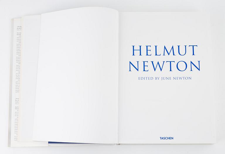 Helmut Newton, photo book, "Baby Sumo", 2009.