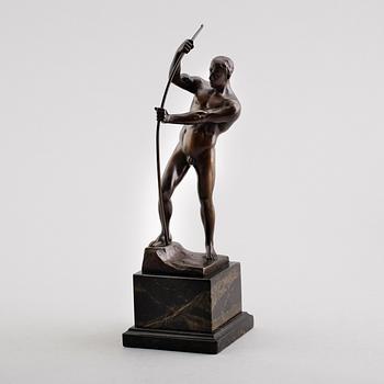 SKULPTUR, brons, signerad H. Riese, 1900-talets första hälft.