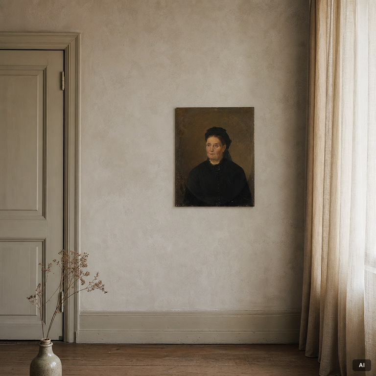 Bengt Nordenberg, "Eva Karolina Angerstein" (née Leander) (1813-1884).