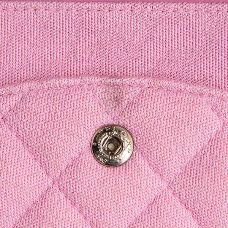 Chanel, "Pink Jersey Double Flap Bag", väska, 1997-1999.