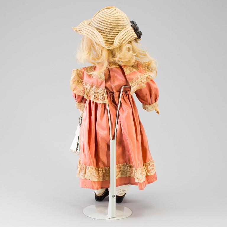 A bisque head doll 117A by Kämmer & Reinhardt, Germany, ca 1911.