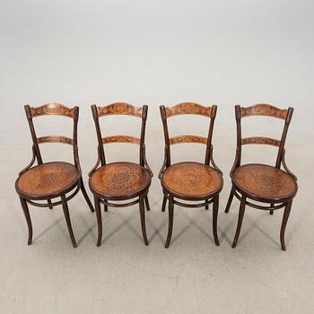 Chairs 4 pcs Thonet early 20th century.