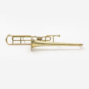A Valve Trombone, I K Gottfried Copenhagen, first part of the 20th Century.