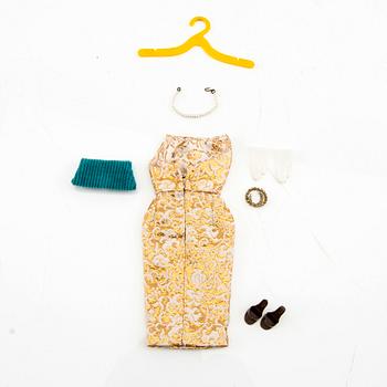 Barbie clothes 4 sets,Ken clothes 1 set,vintiage including "Golden Girl" Mattel 1959-62, "Undergarments" Mattel 1959-62.