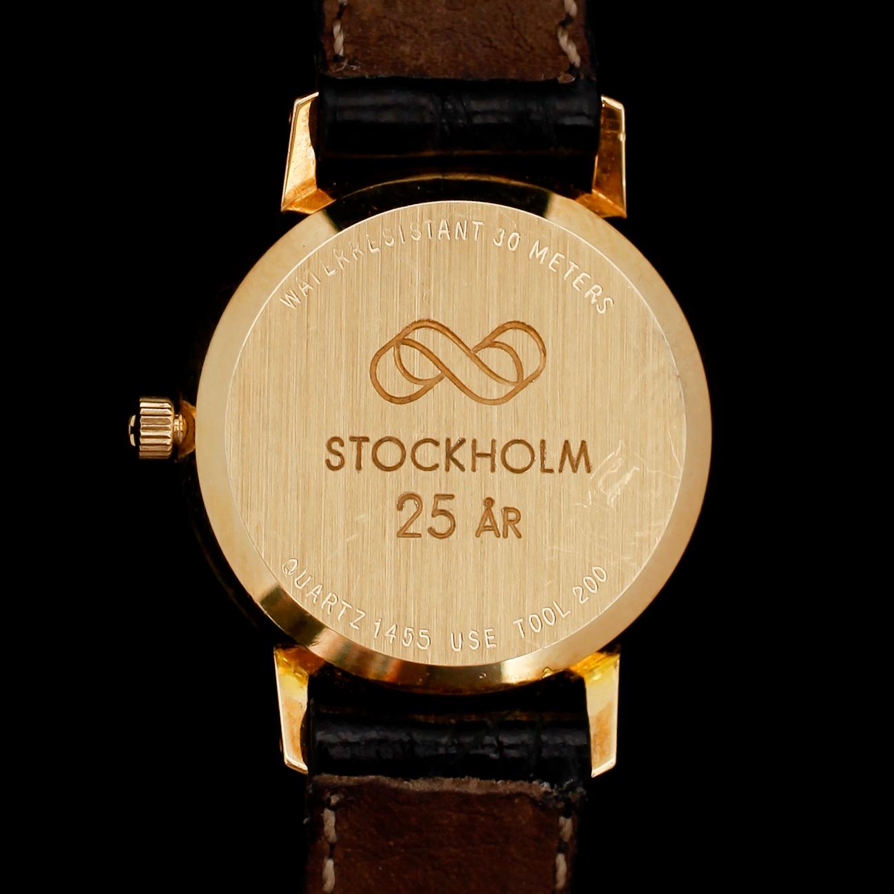 DAMARMBANDSUR, 18 k guld, Omega.