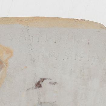 Michael Schilkin, relief, keramik, signerad Schilkin, ARABIA 43.