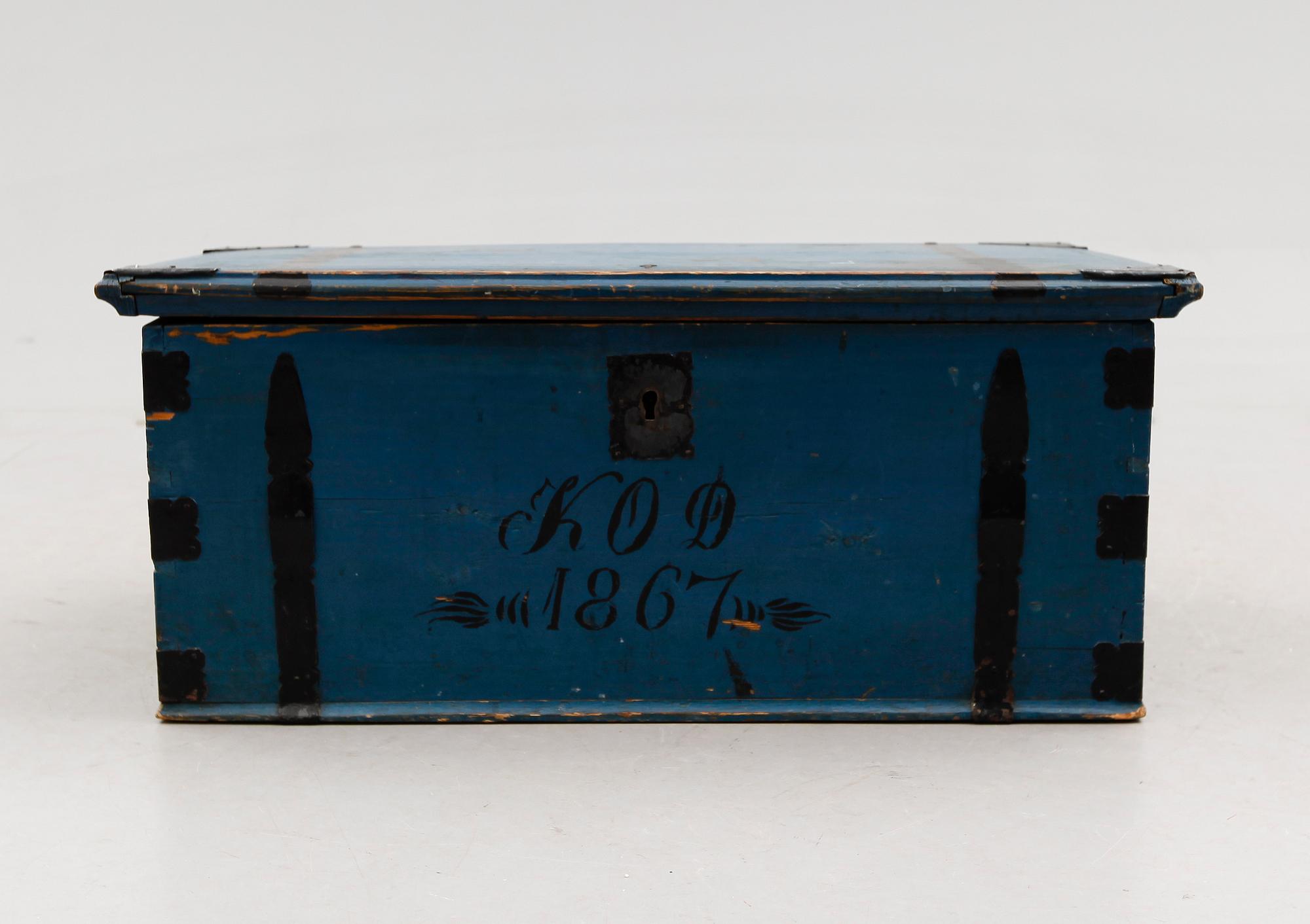 KISTA, allmoge, 1800-talets andra hälft.