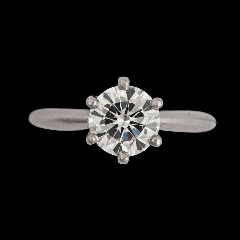 RING med briljantslipad diamant ca 1.75 ct. Kvalitet ca H/VS2.