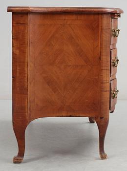 A Swedish late Baroque 18th Century commode, by J H Fürloh.