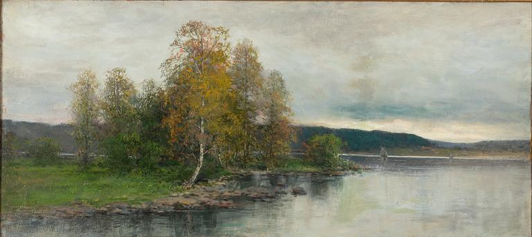 Severin Nilson, Lakeside Landscape.