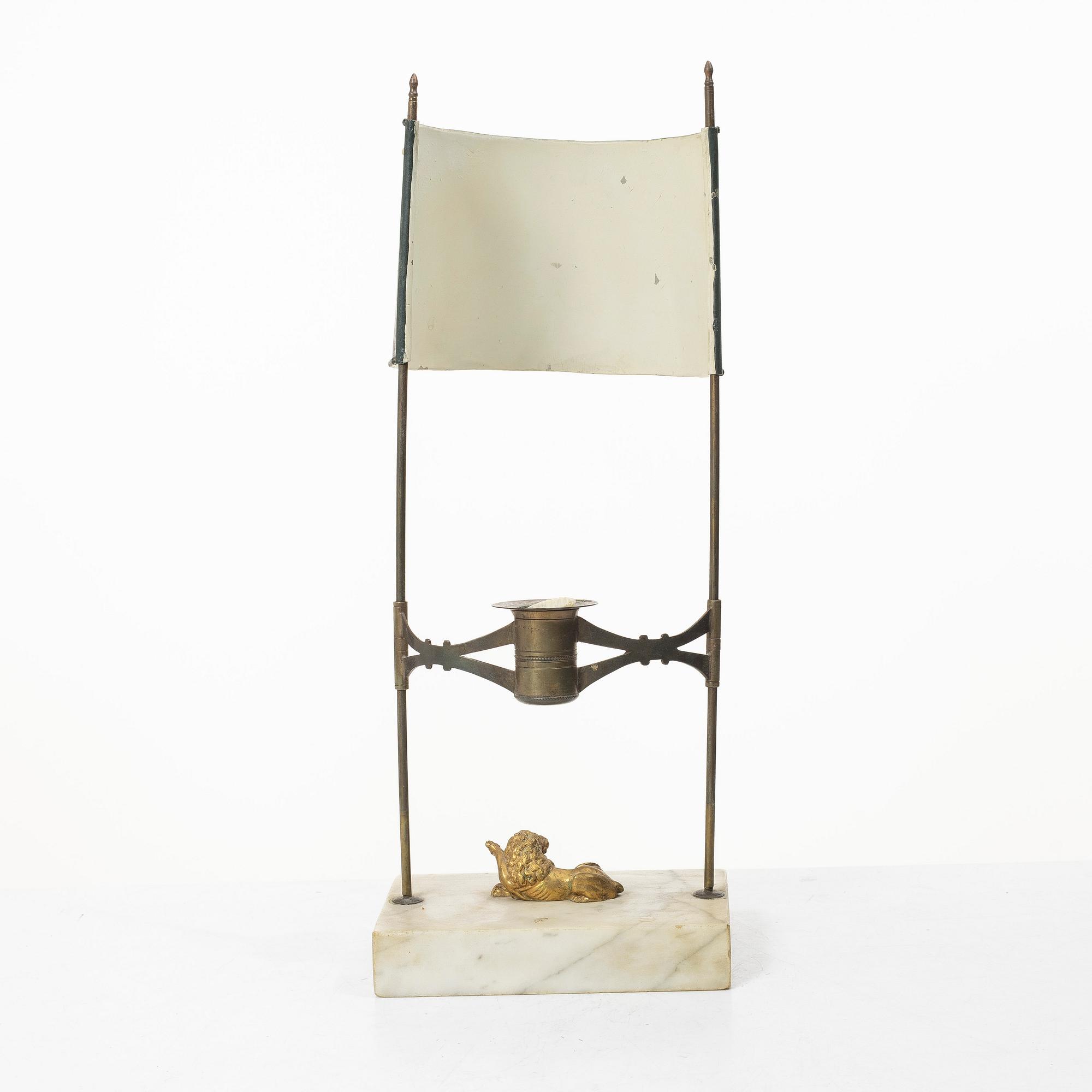 Läsljusstake, Sengustaviansk, omkring 1800.