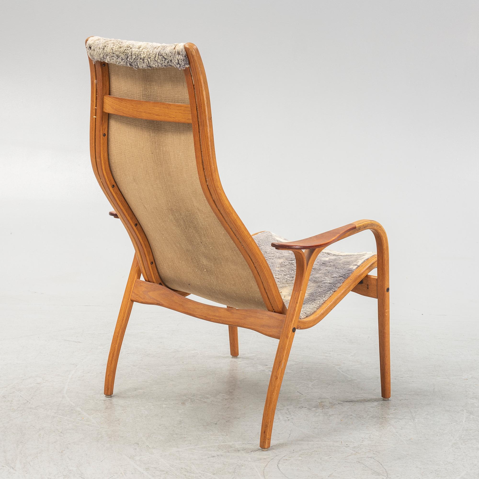 Yngve Ekström, a 'Lamino' armchair, Swedese.