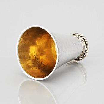 A silver beaker by Carl Beck (1717-1736), Stockholm 1732.