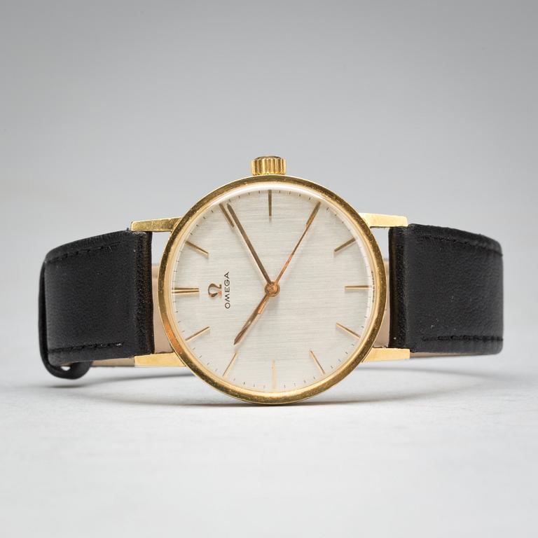 ARMBANDSUR, herr. Omega. 18K.