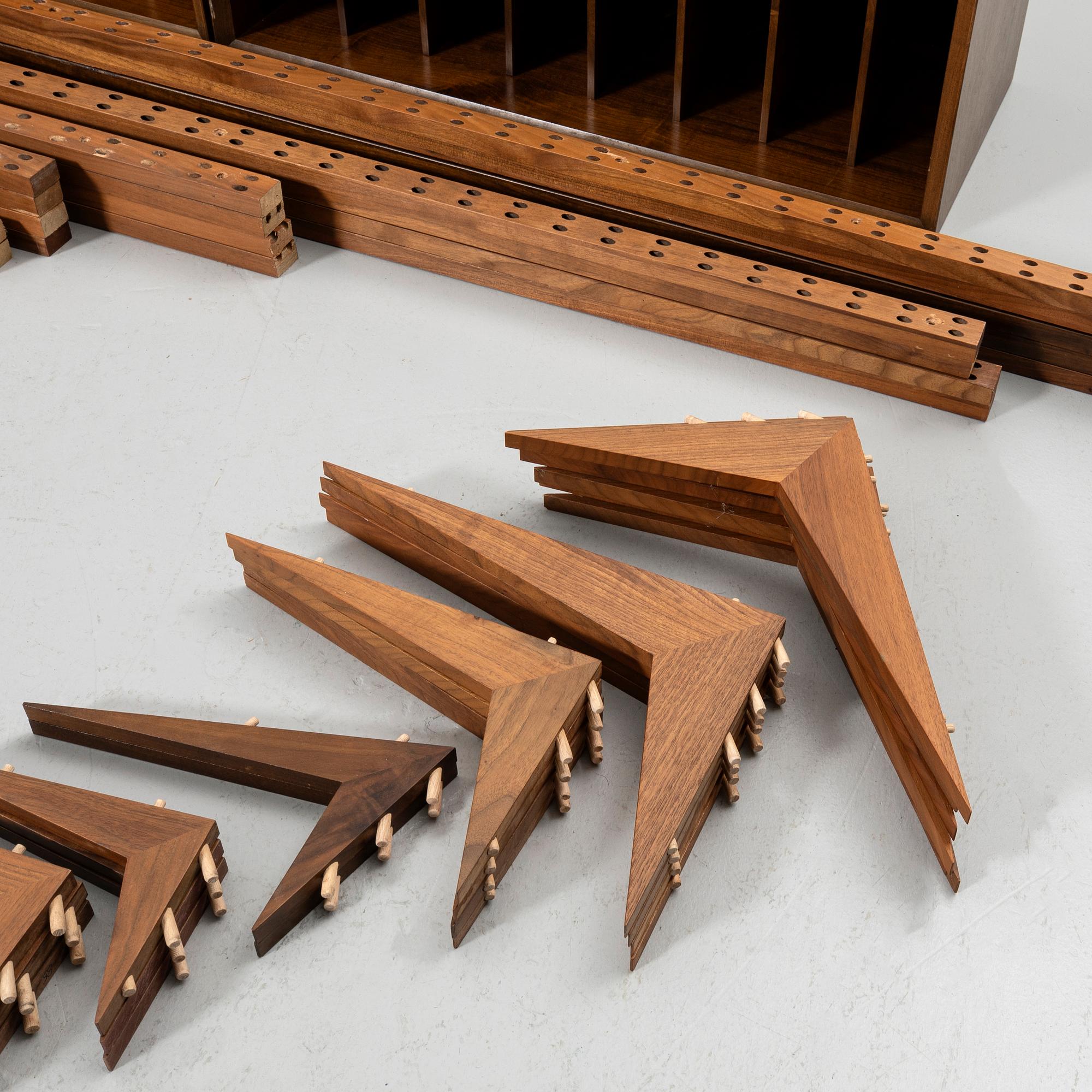 Poul Cadovius, Hyllsystem, "System Cado", teak, Danmark 1960-tal.