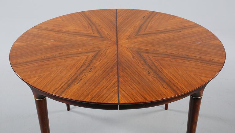 SIDEBOARD samt MATGRUPP, 5 delar, "Cortina", Svante Skogh, 1960-tal.