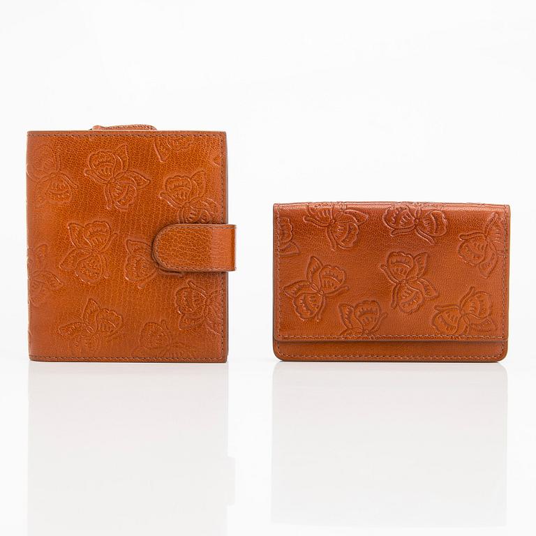 Bottega Veneta, "Settantuno" cardholder and wallet.