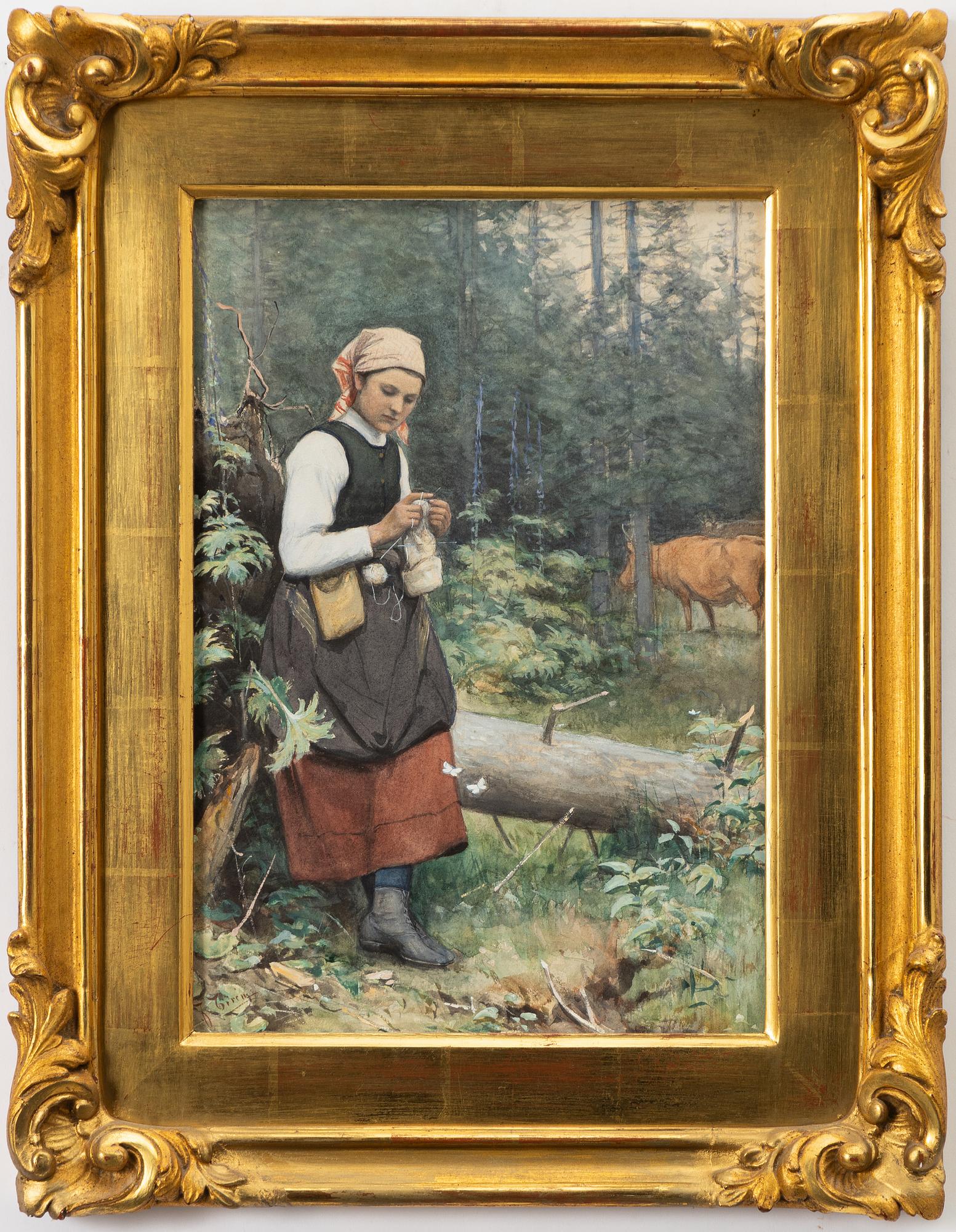 Johan Tirén, Shepherdess.