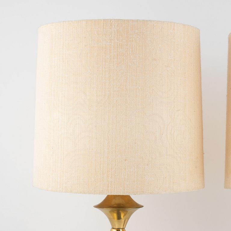 A pair of table lamps, Elit AB, 1960's/70's.