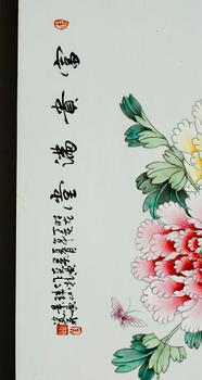 PORSLINSPLATTA, Kina, 1900-tal.