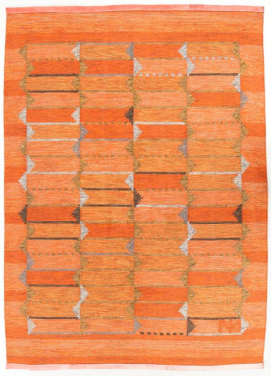 Rug, flat weave, 225 x 160 cm, 1960s/70s.