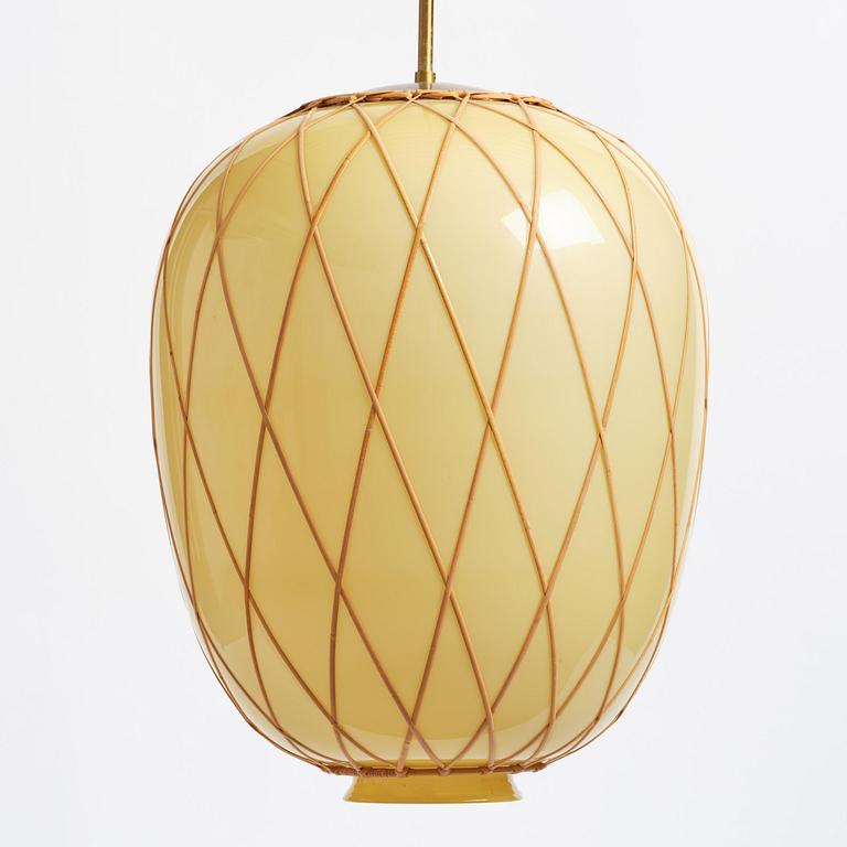 Harald Notini, a ceiling lamp model "11555", Arvid Böhlmarks Lampfabrik, Stockholm, 1940s.