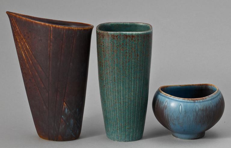 PARTI KERAMIK, 11 delar, Gunnar Nylund Rörstrand.