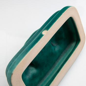 Wilhelm Kåge, lamp and lid vase mid-20th century.