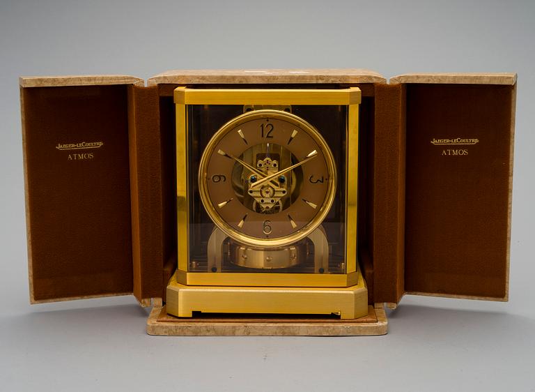 JAEGER-LeCOULTRE, Atmos, "Classic V", table clocl, height 235 mm,