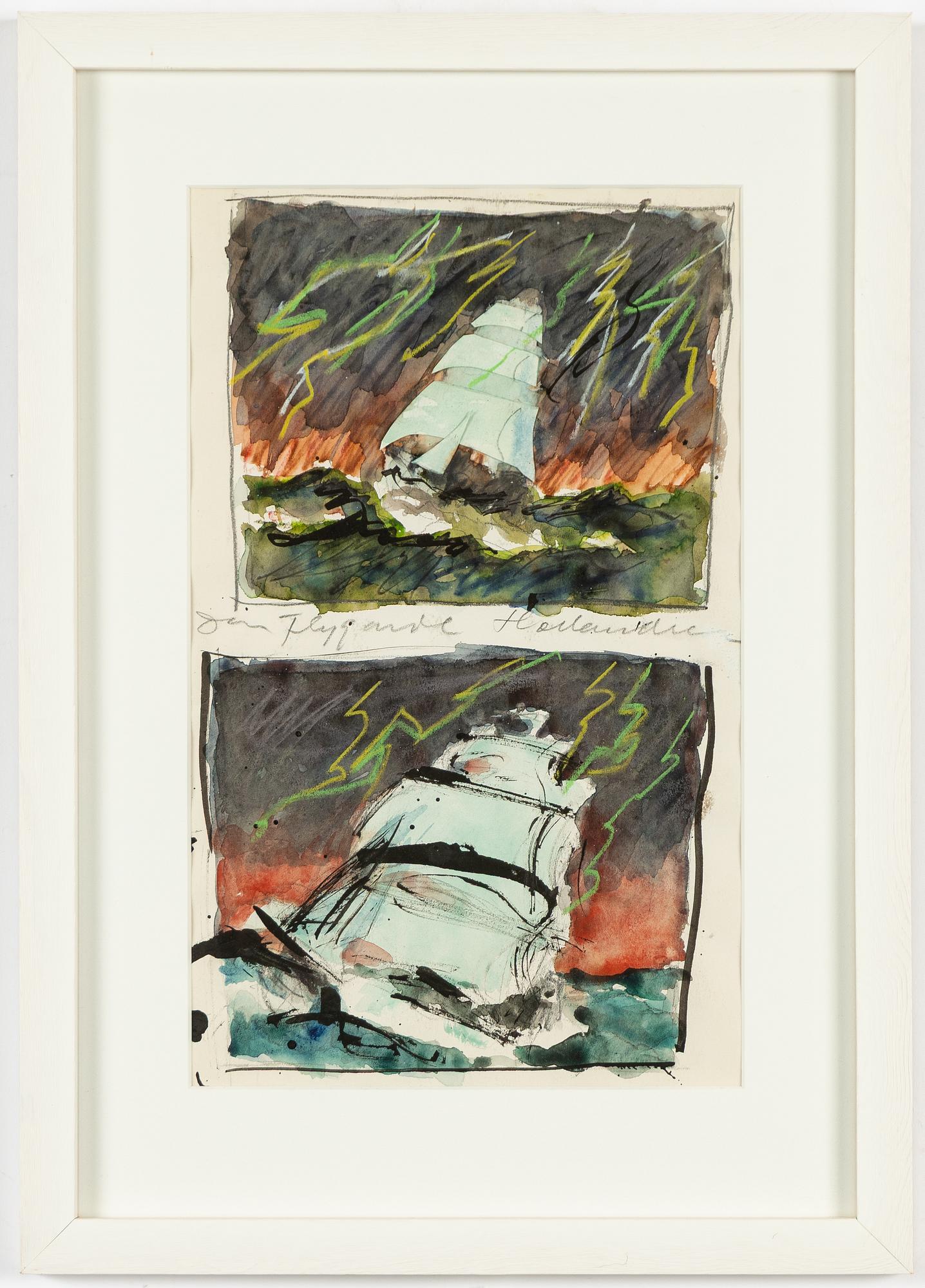 Gösta Werner, "Den flygande holländaren".