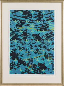 PEKKA RYYNÄNEN, serigraph, signed and dated -08, numbered 80/100.