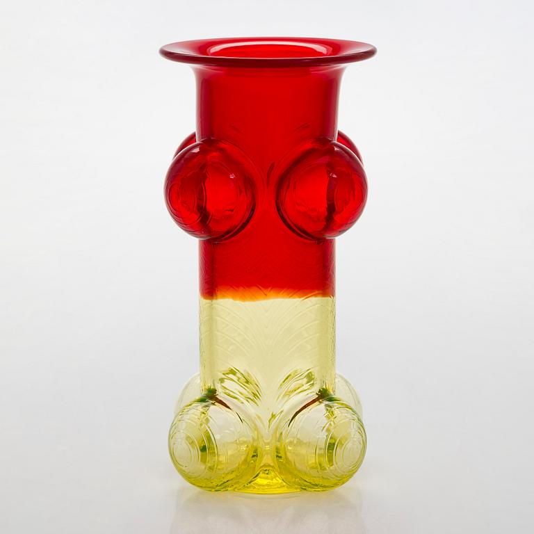 Nanny Still, "Pajazzo", Riihimäen Lasi Oy. Signeeraamaton.