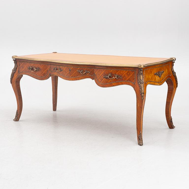 A Rococo style desk, early 20th Century.