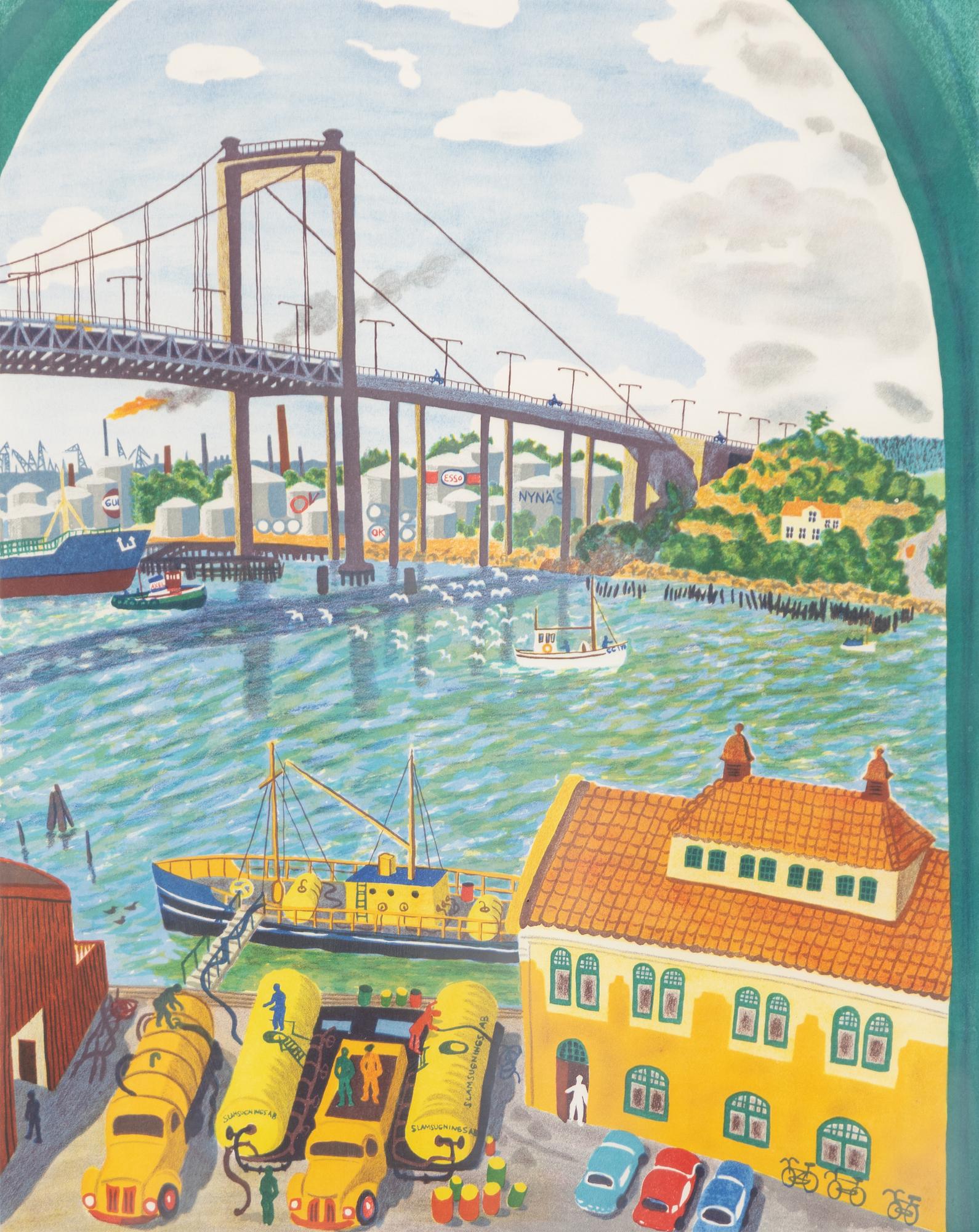 Mona Huss Walin, Stora Hamnkanalen, Gothenburg.