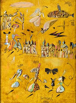 MADELEINE PYK, signerad M. Pyk, olja på duk.