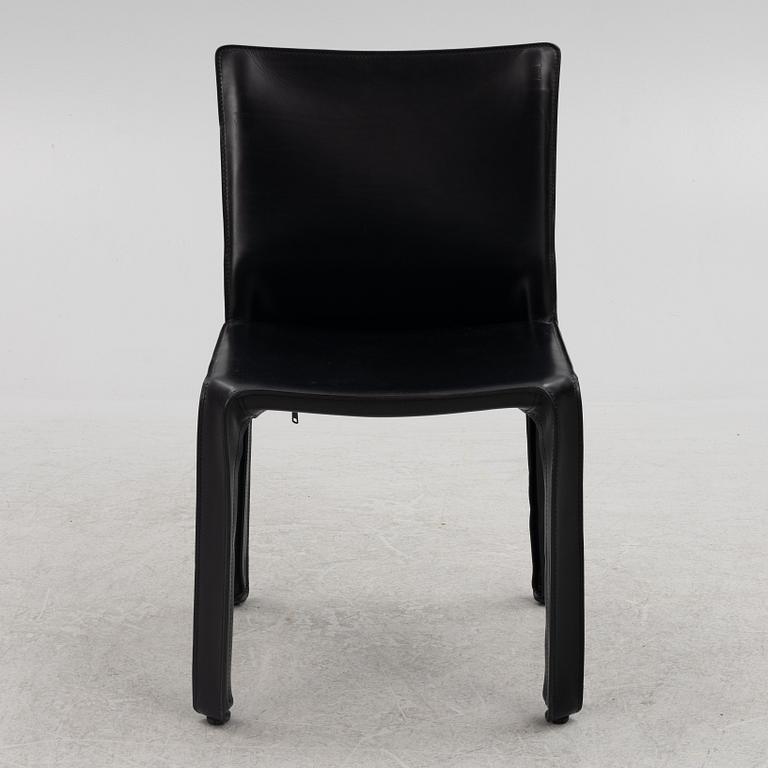 Mario Bellini, a "412 Cab" chair, Cassina, Italy, 21st century.