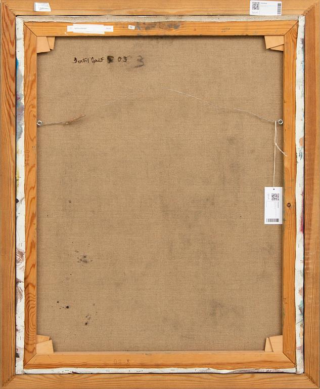 Bertil Gadö, oil on canvas, signed, dated -03.