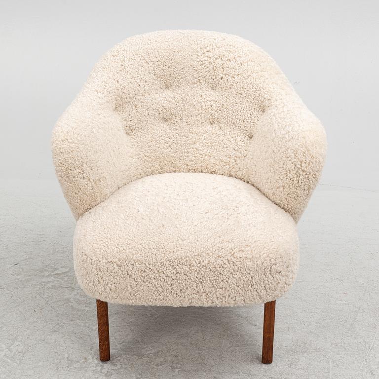 Flemming Lassen, lounge chair, mid 20th century.