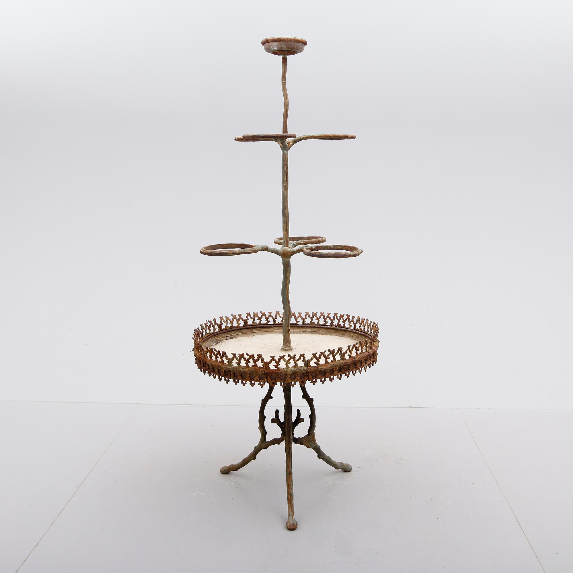 BLOMSTERBORD, sent 1800-/tidigt 1900-tal.