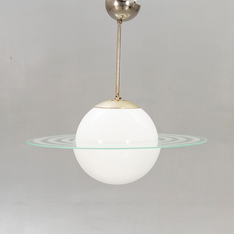 Ceiling lamp, "Saturn", 1940s.