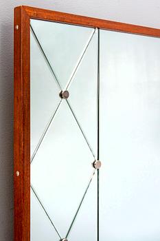 A G&T Hovmanstorp 1950/60s mahogany mirror.