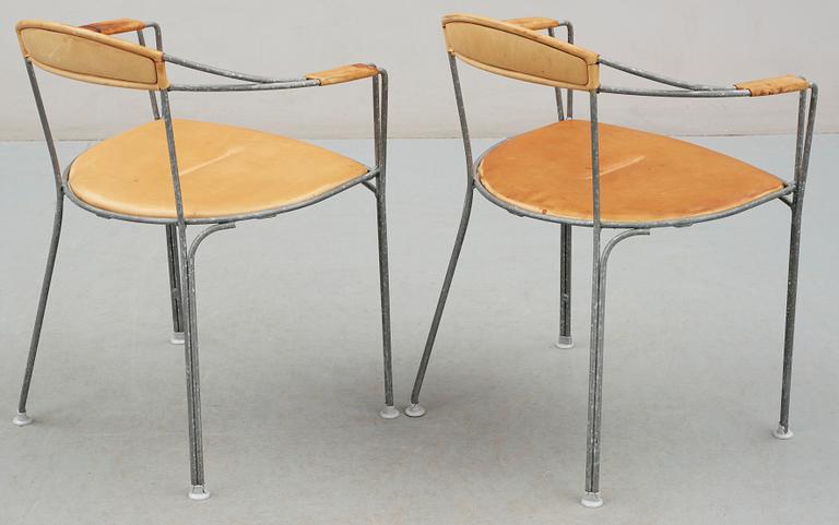 KARMSTOLAR, ett par, Byarums Bruk, 1900-talets andra hälft.