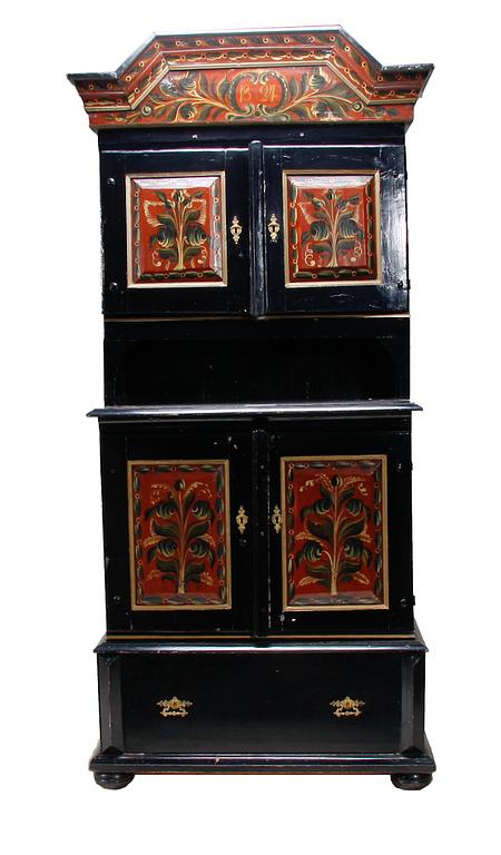 SKÅP, allmoge, 1800-tal.