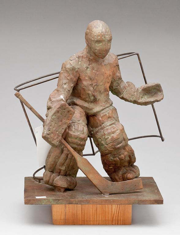 CURT THORSJÖ, skulptur, brons, sign o numr 4/10.