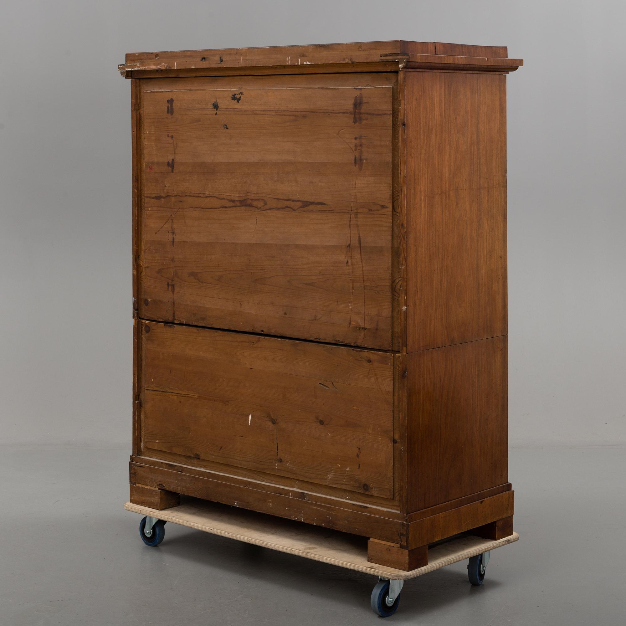 An Empire secretaire, Stockholm, first half of the 19th century.
