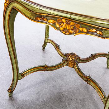 An mid 20th century Louis XV-style table from Paoletti, Firenze Italy.