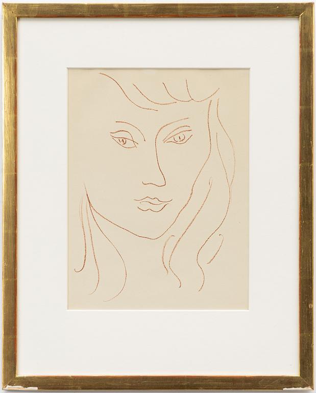 Henri Matisse, after, From "Visage".